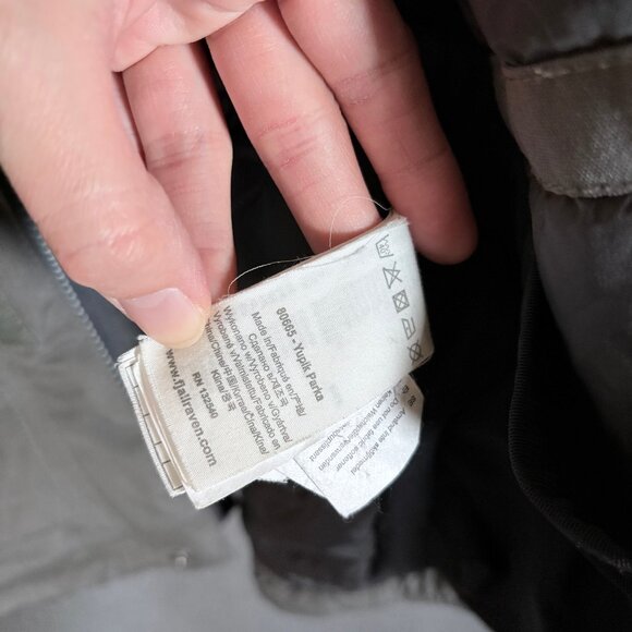 Fjallraven Yuplk Parka Winter Jacket - Men's Size M - Green - Picture 8 of 13